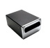 Thumbnail image #1 for Vollrath Counter-Type Black Napkin Dispenser with Chrome-Plated Face, 185-Napkin Capacity