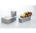 Thumbnail image #1 for American Metalcraft Cube Stainless Steel Buffet Riser, 8 Inch Square x 4 Inch High