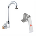 Thumbnail image #1 for John Boos Single Pedal Knee Valve with 3-1/2 Inch Gooseneck Spout for Hand Sink