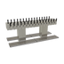 Thumbnail image #1 for Glastender DT-32-MFR Double-Sided Countertop Draft Dispensing Tower, 32 Faucets, Glycol-Cooled, Mirror Finish