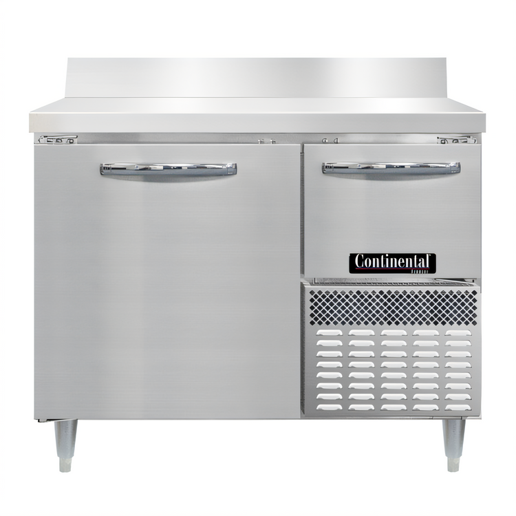 Product image #1 for Continental Refrigerator DFA43NSSBS Designer Line 43" Worktop Freezer with Solid Doors