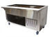 Thumbnail image #1 for Advance Tabco 4-Pan Refrigerated Cold Pan Table with Enclosed Base and 8-Inch Cutting Board
