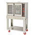 Thumbnail image #1 for American Range Majestic Full-Size Single-Deck Standard Depth Gas Convection Oven with 50/50 Glass Doors