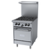 Thumbnail image #1 for Garland Signature G Starfire Pro Series 24-Inch Natural Gas Restaurant Range with 4 Open Burners and Space-Saver Oven