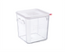 Thumbnail image #1 for Araven 19 Qt Square Clear Polycarbonate Food Storage Container with Airtight Lid