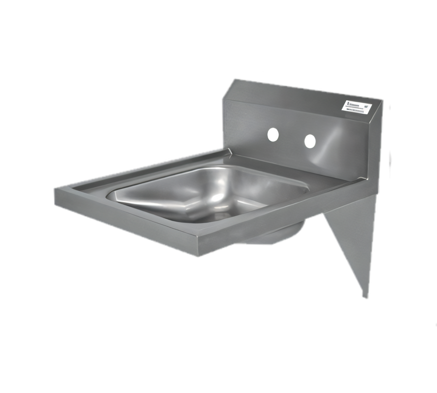 Product image #1 for ADA Wall-Mount Stainless Steel Hand Sink with 14 x 16 Inch Bowl and 8 Inch Backsplash