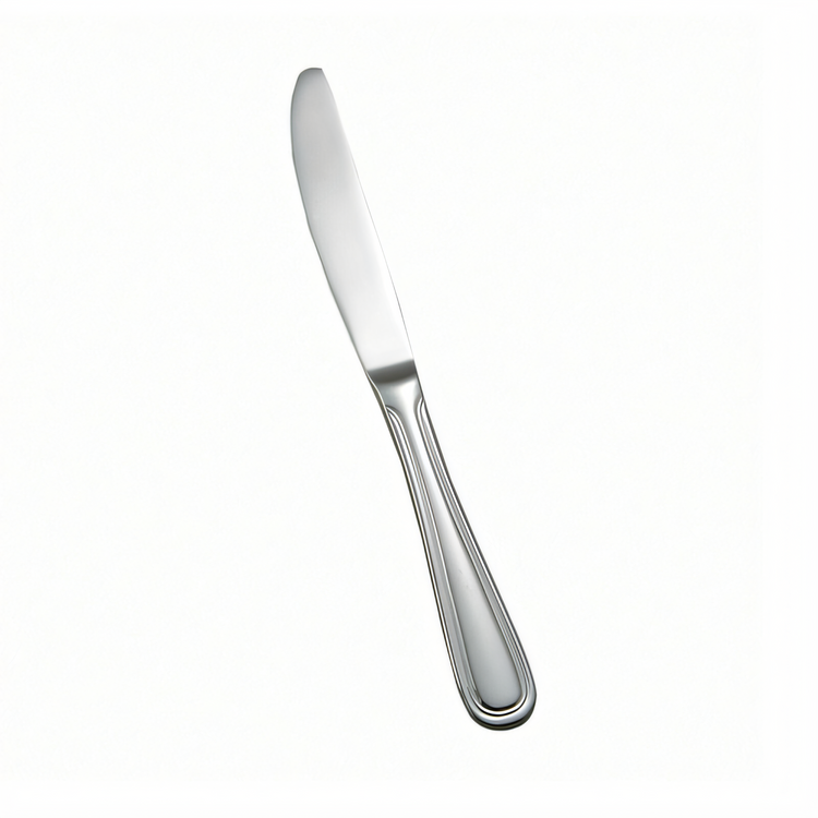 Product image #2 for Winco Shangarila 9-1/4 Inch Dinner Knife, Extra Heavy Weight, 18/8 Stainless Steel, Solid Handle, Mirror Finish