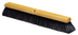 Thumbnail image #1 for Carlisle Flo-Pac Fine Floor Sweep Push Broom Head, 24-Inch Hardwood Block, 3-Inch Black Blended Bristles, No Handle