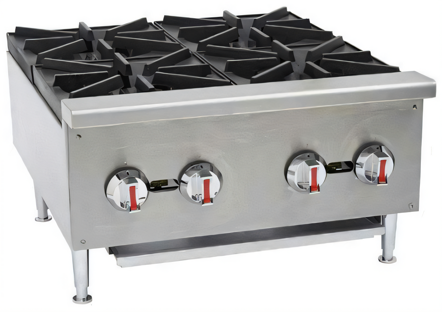 Product image #1 for Sapphire SE-CHP4 24-Inch 4-Burner Countertop Gas Hot Plate, NG/LP Convertible