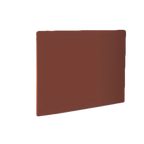 Thumbnail image #1 for Crestware PCB1520BR Polyethylene Cutting Board, 15" x 20" x 1/2", Brown Case of 6