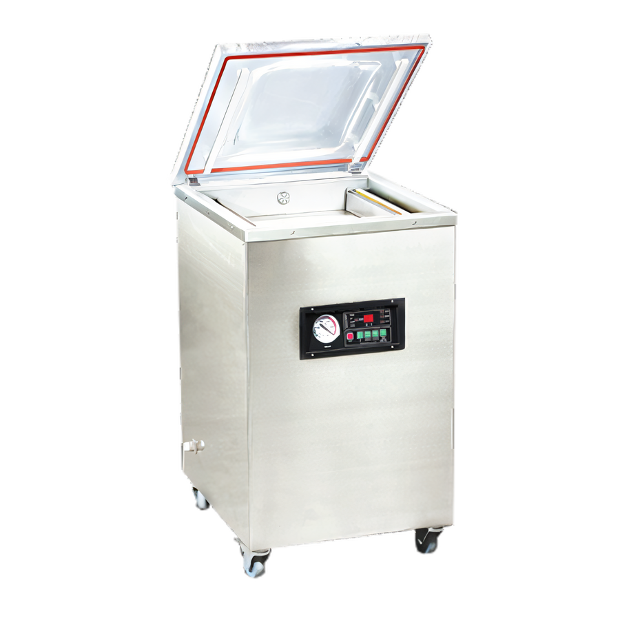 Product image #1 for Omcan VP-CN-1273 Heavy-Duty Single-Chamber Floor Model Vacuum Packaging Machine with 20.5-Inch Double Seal Bar