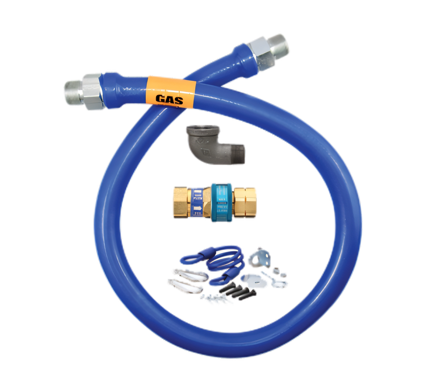 Product image #1 for Dormont Manufacturing 1675BPQR36 Dormont Blue Hose Gas Hose