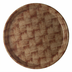 Thumbnail image #2 for Cambro Camtray 16-Inch Round Fiberglass Serving Tray, Dark Basketweave