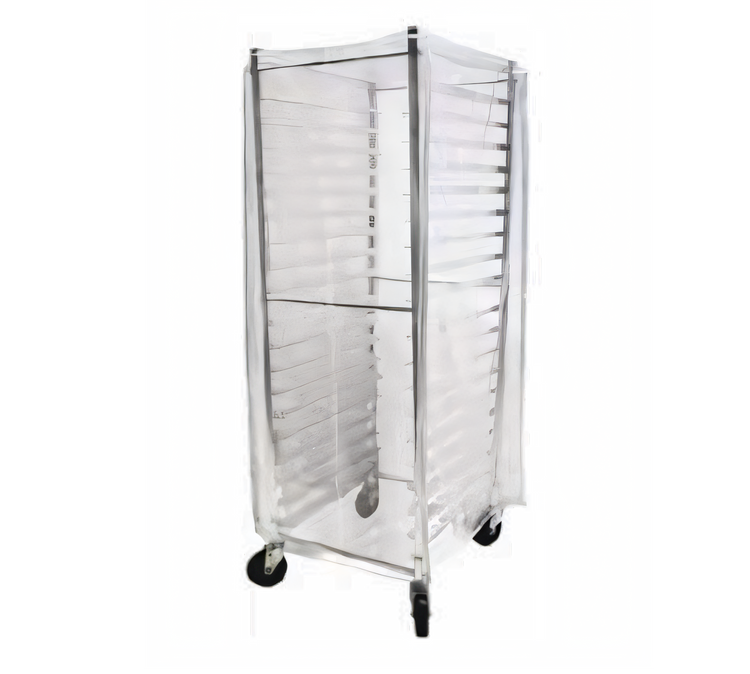 Product image #1 for John Boos Clear Plastic Full-Height Bun Pan Rack Cover
