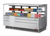 Thumbnail image #1 for Turbo Air 70-3/4-Inch Low-Profile Horizontal Open Display Merchandiser with 2 Glass Shelves, 15.8 Cu. Ft., Self-Contained R-290