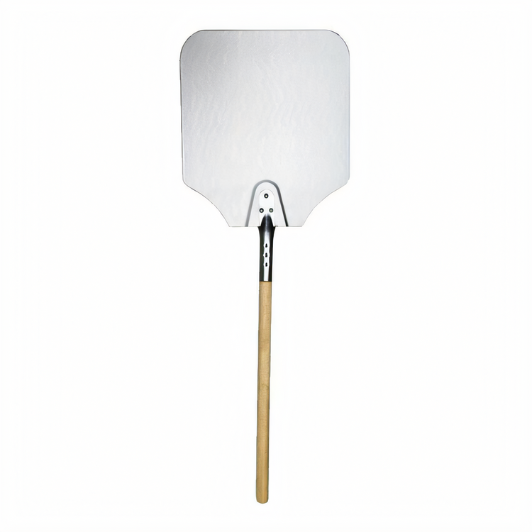 Product image #1 for 36 Inch Rectangular Aluminum Pizza Peel with Wooden Handle, 12 x 14 Inch Blade