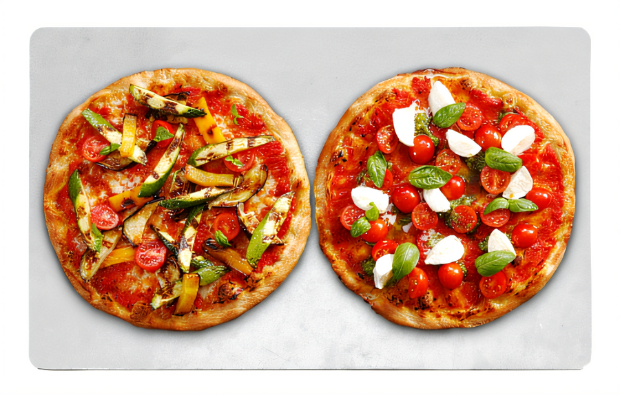 Product image #1 for Pizza Grill Heat Input Plate, Aluminium Alloy, Smooth, 600 x 400