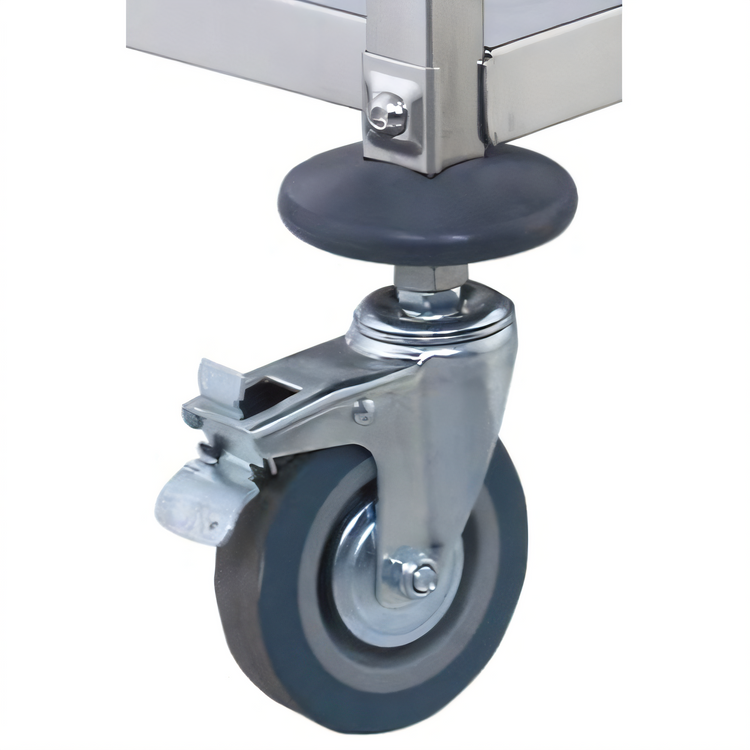 Product image #1 for Winco SUC-CTB Shelf Casters & Leveling Feet