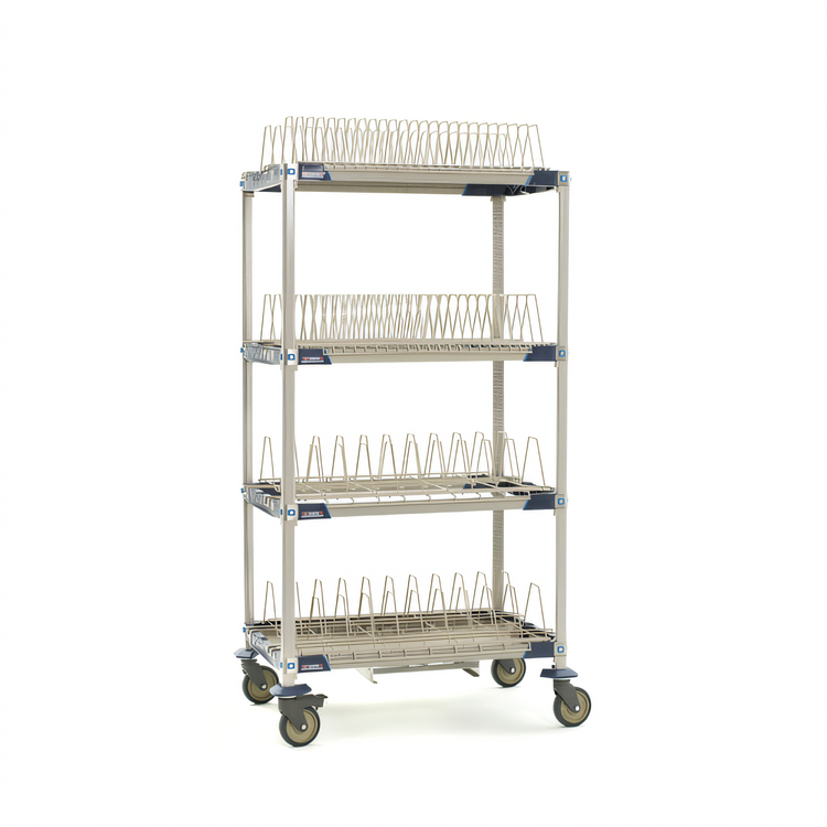 Product image #1 for MetroMax i Mobile 4-Tier Drying Rack Unit with Drip Tray, 36 W x 24 D x 68 H