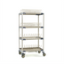 Thumbnail image #1 for MetroMax i Mobile 4-Tier Drying Rack Unit with Drip Tray, 36 W x 24 D x 68 H
