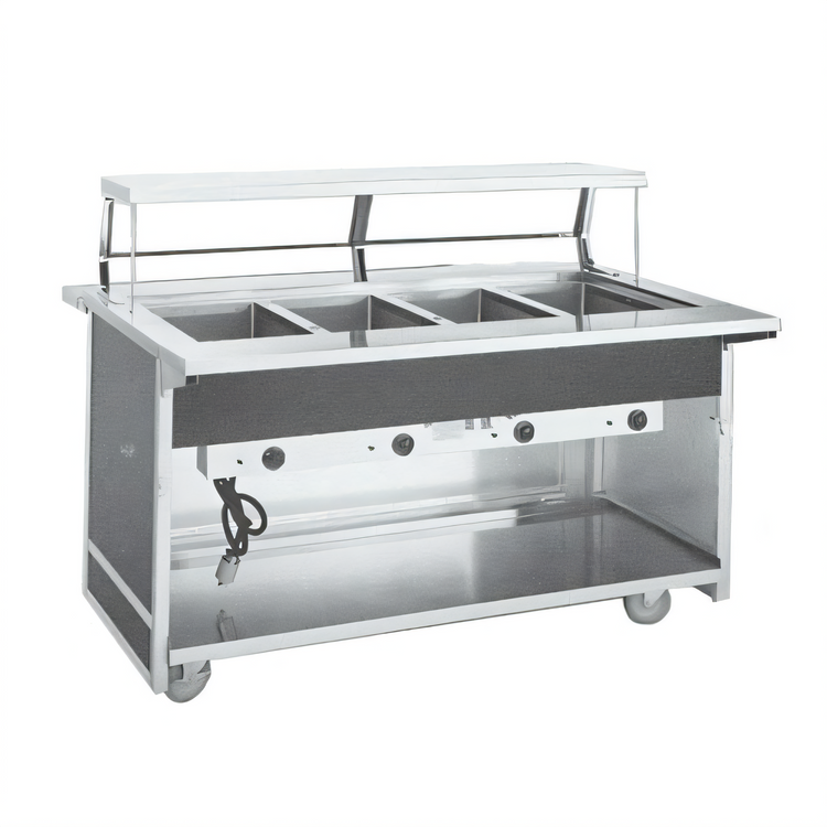 Product image #1 for Atlas Metal BLH-5-OT 5-Well Electric Mobile Hot Food Serving Counter