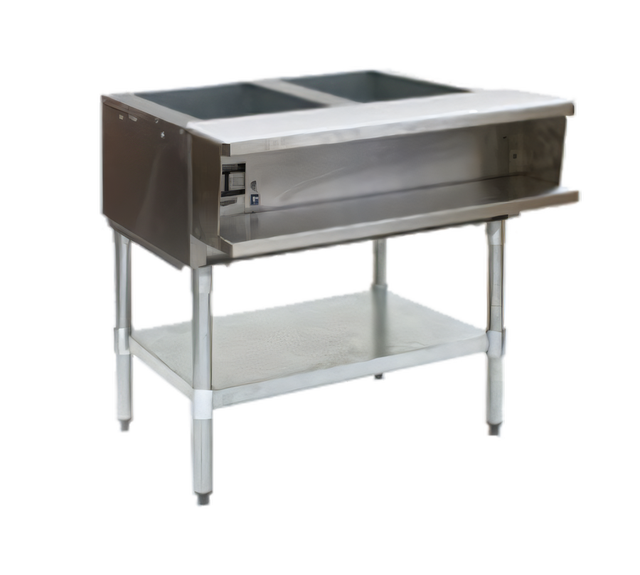 Product image #1 for Eagle Group Electric Water Bath Hot Food Table, 33-Inch, 2-Pan Open Well