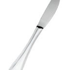 Thumbnail image #1 for Vollrath Brocade 48222 Wide Blade Dinner Knife, 8 7/8-Inch, Mirror-Finish Heavyweight Stainless Steel