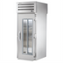 Thumbnail image #1 for True SPEC SERIES One-Section Roll-Thru Refrigerator with Glass Front and Stainless Rear Swing Door