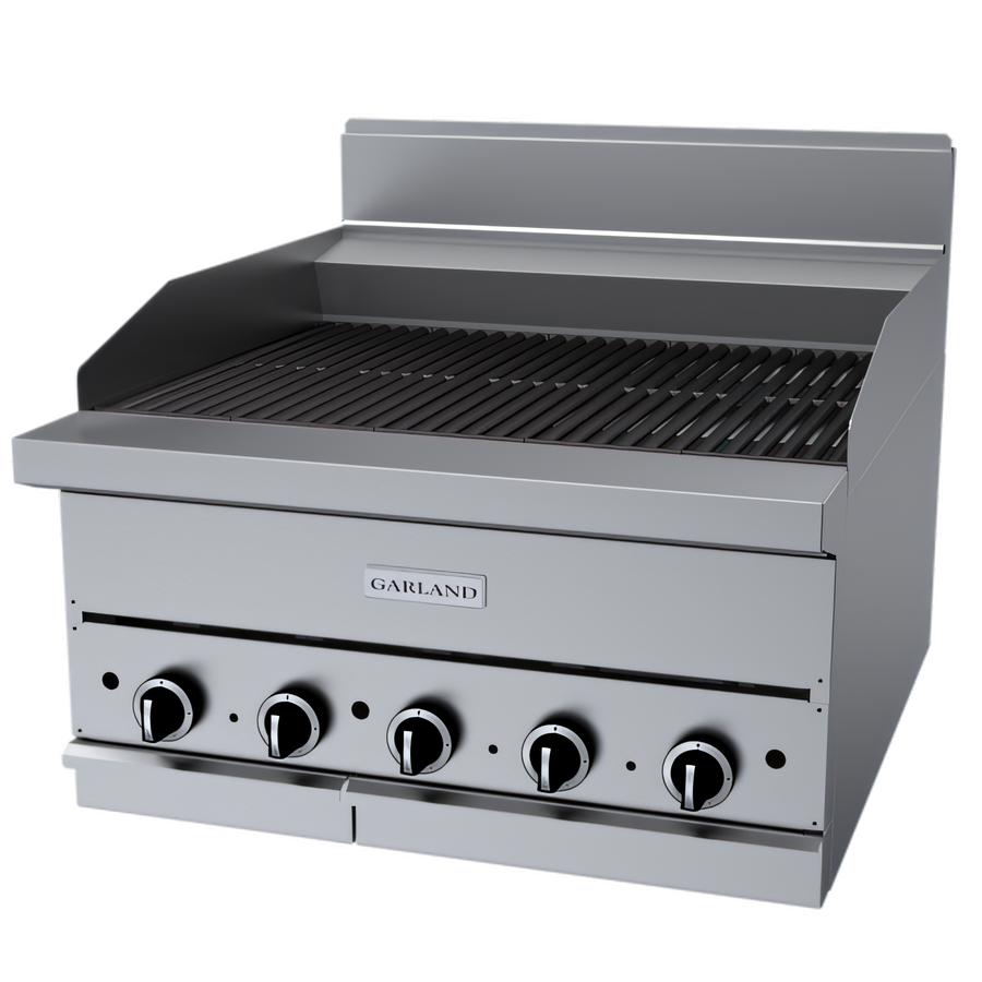 Product image #1 for Garland G30-BRL G Series 30-Inch Countertop Gas Charbroiler with Ceramic Briquette Heat