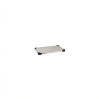 Metro Super Erecta 18-Gauge 24 x 14 Inch Flat Solid Stainless Steel Shelf with Ship's Edge