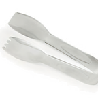 Thumbnail image #1 for CFS Brands Aria™ 604606 6-Inch One-Piece Salad Tongs, 18/8 Stainless Steel, Mirror-Polish Finish Case of 12