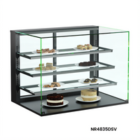 Structural Concepts Reveal® Countertop Full-Service Non-Refrigerated Pastry Display Case