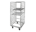 Thumbnail image #1 for Channel Manufacturing 410A-DOR Standard Heavy-Duty Double-Section Side-Loading Aluminum Bun Pan Rack, No Lift