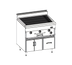 Thumbnail image #1 for Bistro 36-Inch Gas Restaurant Range with Chitwood Charbroiler and Cabinet Base
