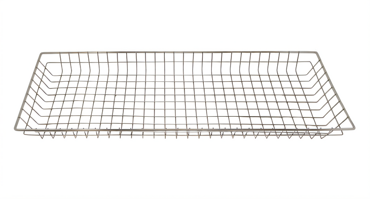 Product image #1 for Rectangular Steel Doughnut Basket, 10 x 26 x 2 Inches