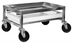 Thumbnail image #2 for Stainless Steel Poultry Crate Dolly with Drip Pan and 5-Inch Swivel Casters