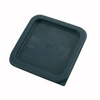 Thumbnail image #1 for Winco PECC-24 Square Polyethylene Container Cover, Green, Fits 2 & 4 qt Storage Containers, 7-3/8" x 7-3/8" x 1/2" Case of 12