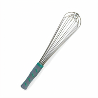 Vollrath Jacob's Pride 14-Inch French Whip with Aqua Nylon Handle
