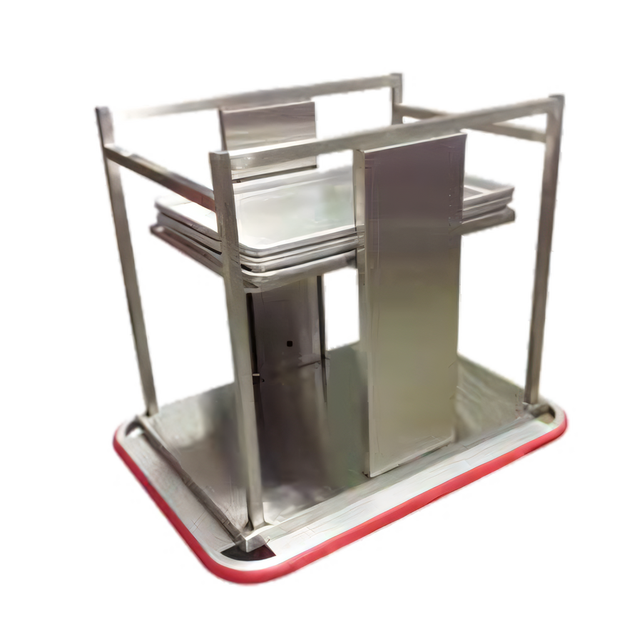 Product image #1 for Carter-Hoffmann Open Mobile Sheet Pan Tray Dispenser, 18 x 26 Inch, Single Stack