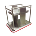 Thumbnail image #1 for Carter-Hoffmann Open Mobile Sheet Pan Tray Dispenser, 18 x 26 Inch, Single Stack