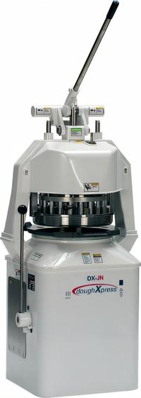 BakeryXpress DX-JN Semi-Automatic Floor Dough Divider/Rounder Combo