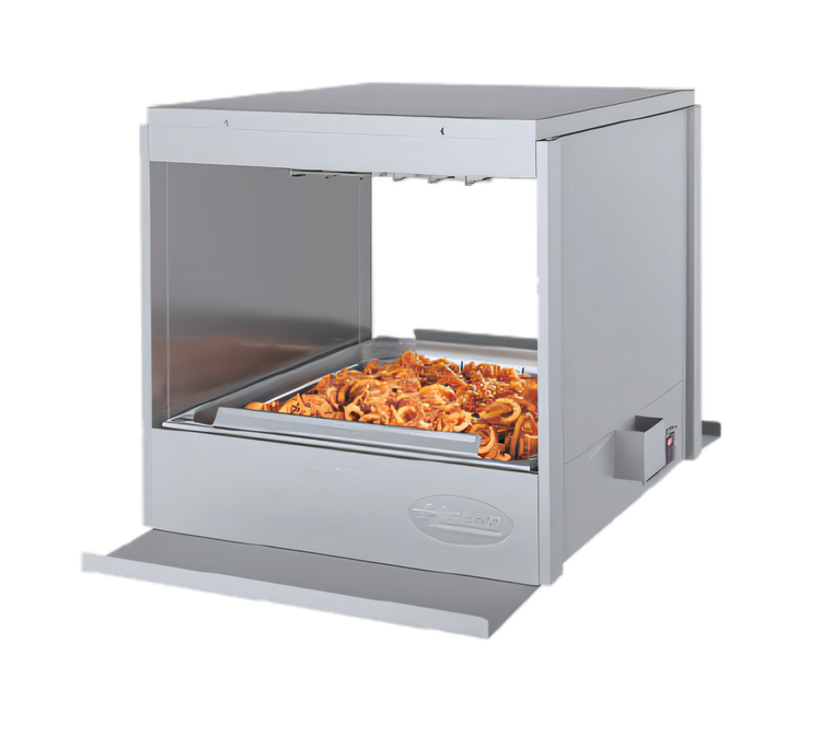 Product image #1 for Hatco Glo-Ray Portable Pass-Through Tunnel Fry Holding Station with Heated Base, Stainless Steel, 120V