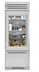 Thumbnail image #1 for True Residential 30-Inch Upright Refrigerator/Freezer Column with Bottom Freezer, Stainless-Framed Glass Door, and Ice Maker