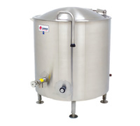 Legion LTI-20 20-Gallon Insulated 2/3-Jacketed Direct Steam Kettle, Stationary Leg-Mounted