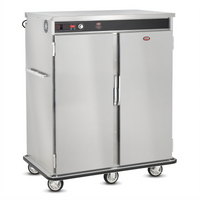 FWE Mobile Slim-Line Heated Holding Cabinet with 20 Universal Tray Slides
