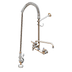Thumbnail image #1 for T&S Brass EasyInstall Wall-Mount Pre-Rinse Unit with Add-On Faucet, 14-Inch Swing Nozzle, and 1.15 GPM Spray Valve