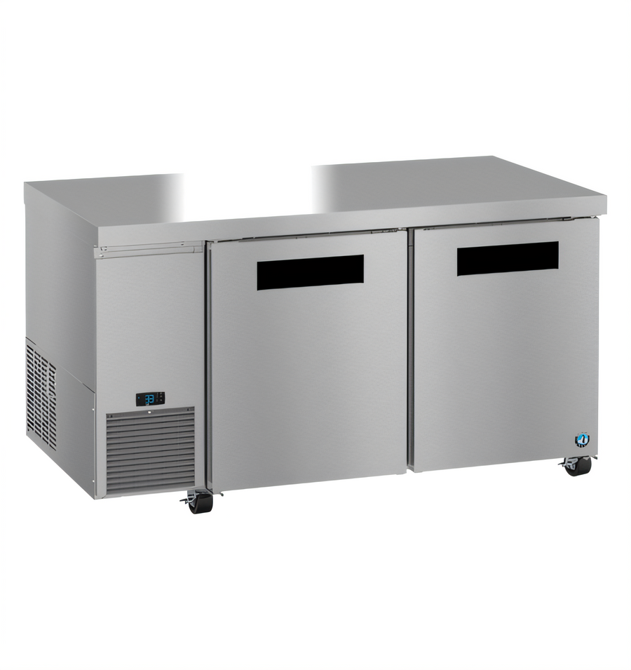 Product image #1 for Hoshizaki Steelheart 60-Inch Two-Section Undercounter Freezer with Solid Doors
