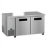 Thumbnail image #1 for Hoshizaki Steelheart 60-Inch Two-Section Undercounter Freezer with Solid Doors