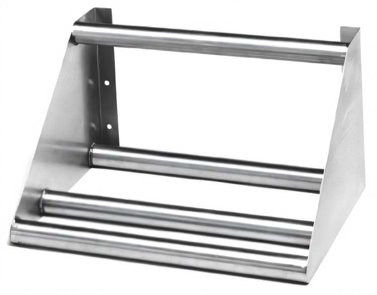 Product image #1 for Eagle Group 42-Inch Wall-Mounted Tubular Dishtable Rack Shelf, Knock-Down, 304 Stainless Steel