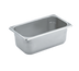 Thumbnail image #1 for Vollrath 1/4 Size Solid Steam Table Pan, 4 Inch Deep, 2-7/8 Quart, 20 Gauge 300 Series Stainless Steel